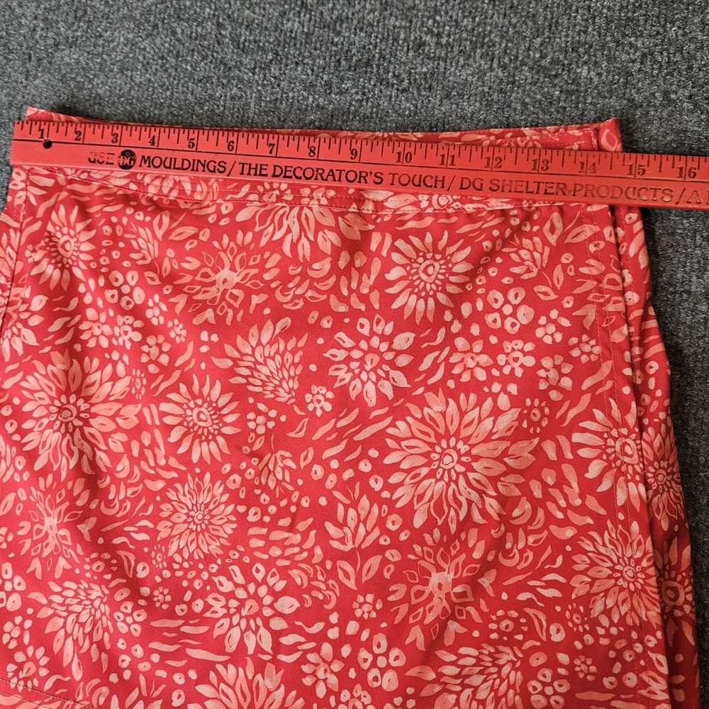 Ripskirt Hawaii Wrap Skirt Dahlia Teaberry Size Small Length 1 Quick Dry Pockets - Picture 5 of 7
